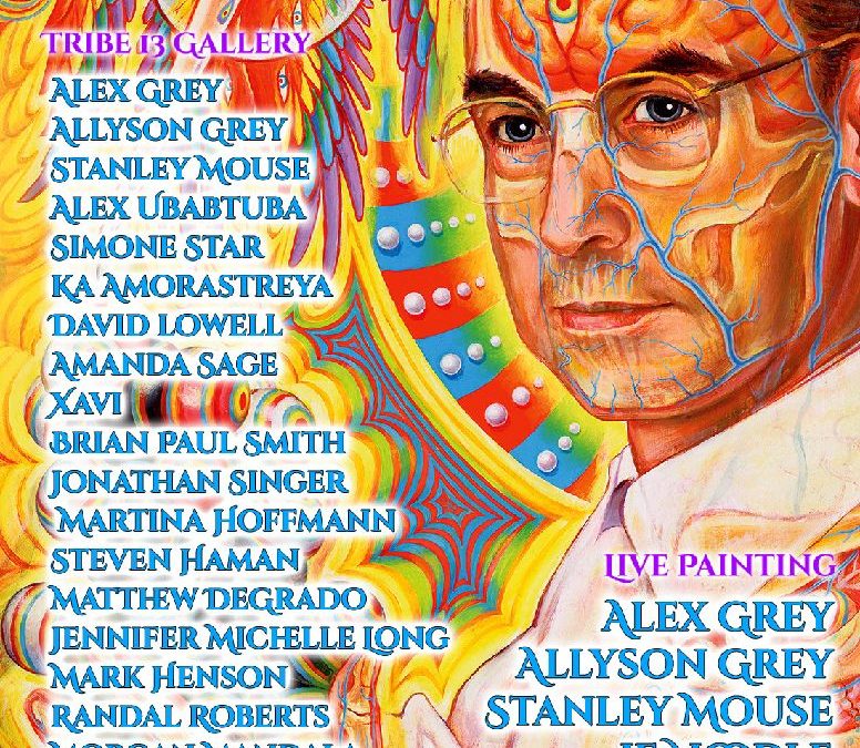 Celebrate Bicycle Day with Alex and Allyson Grey