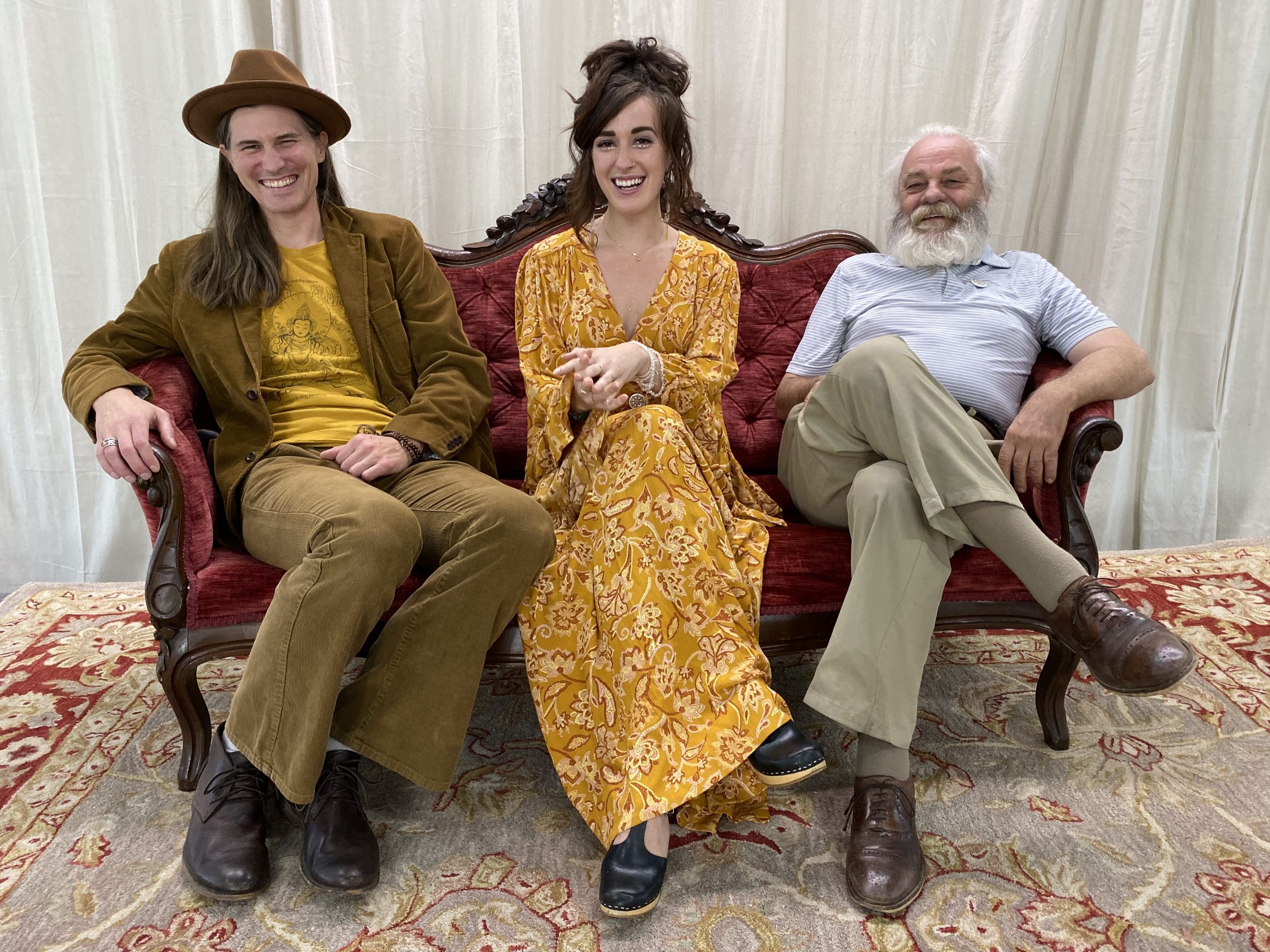 Secret Drugs of Buddhism Book Launch | Psychedelic Sangha | Synergetic Press | Mike Crowley Secret Drugs of Buddhism Book Launch - Author Mike Crowley with Christopher Kelly and Kiana McCourt